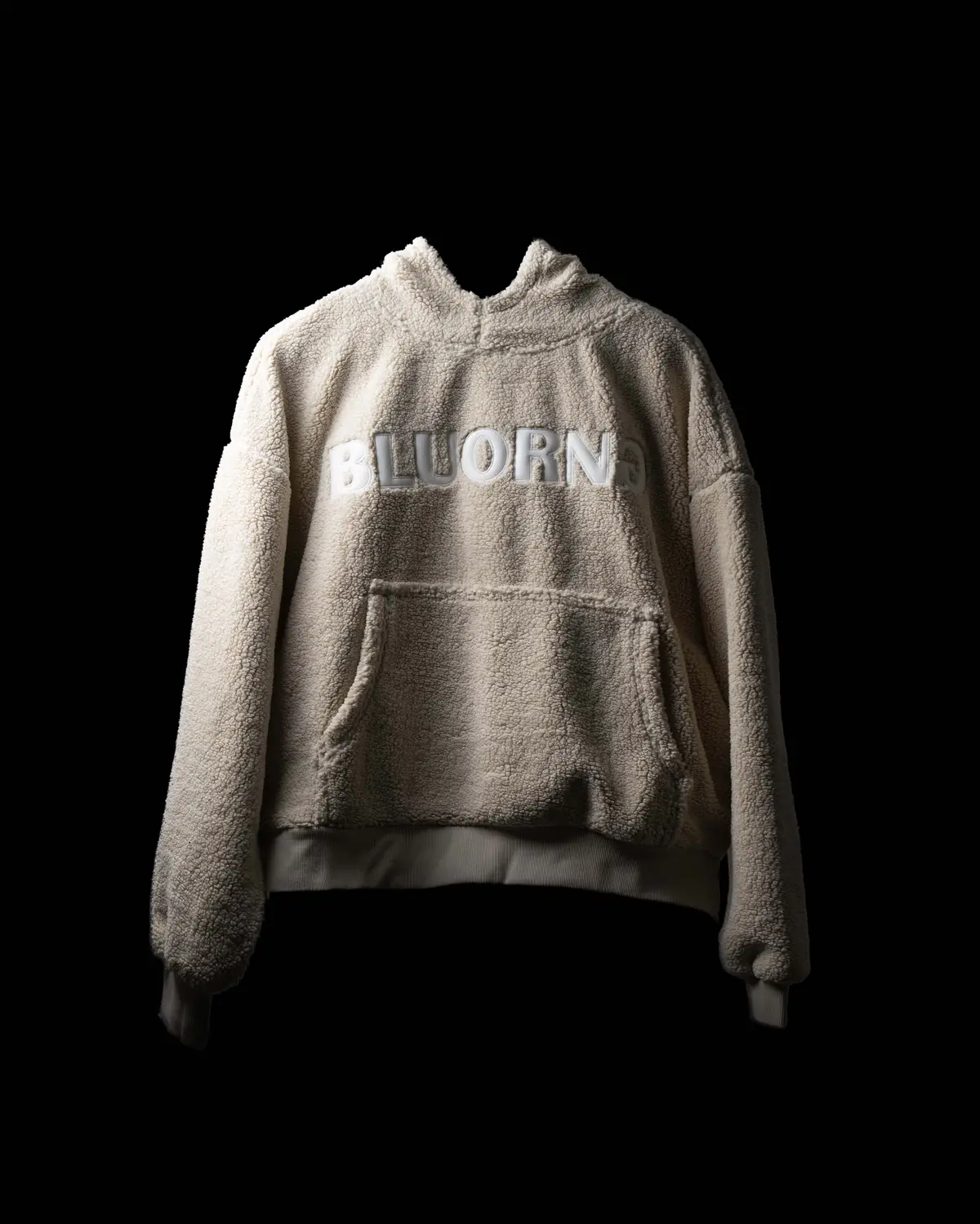 Cream Sherpa Hoodie 1