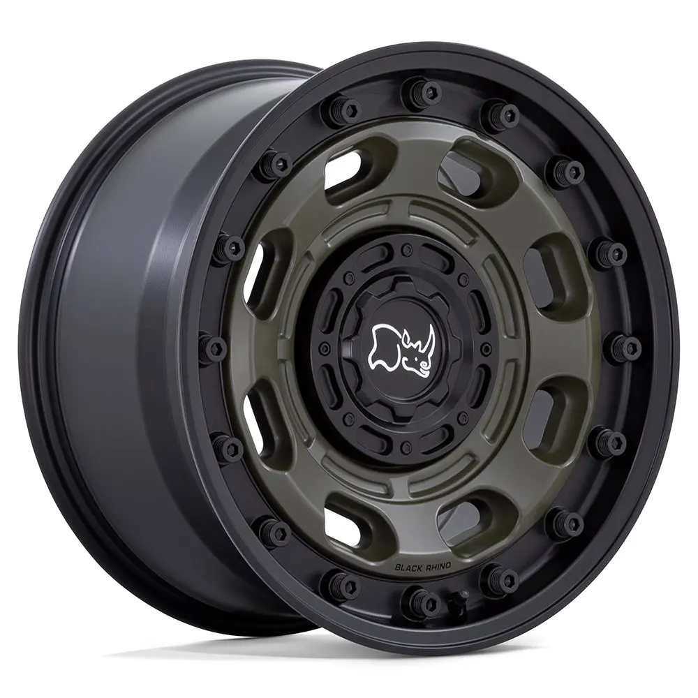 Black Rhino Wheels Atlas Green Black 2