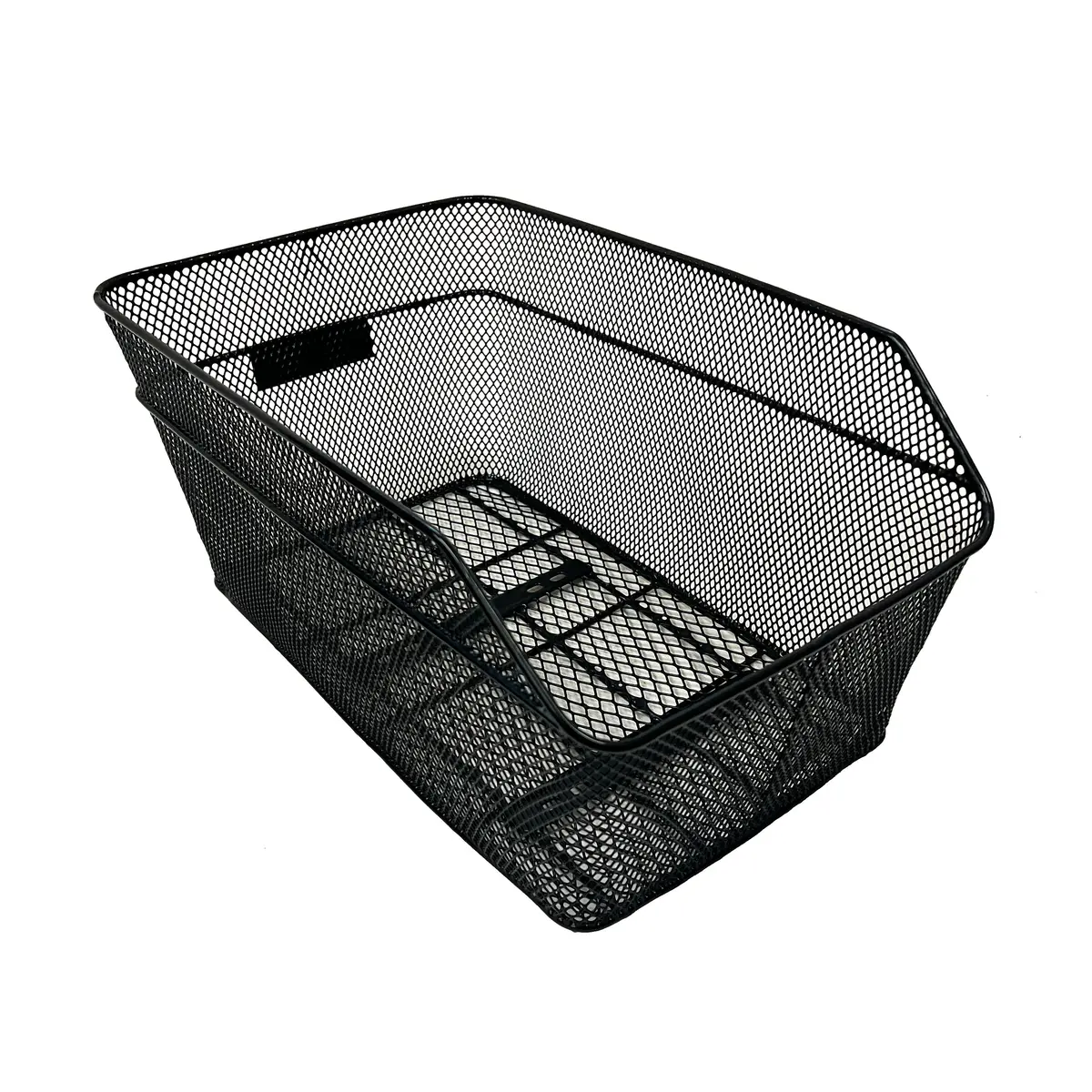Azur Low Profile Mesh Fixed Rear Basket Black 1