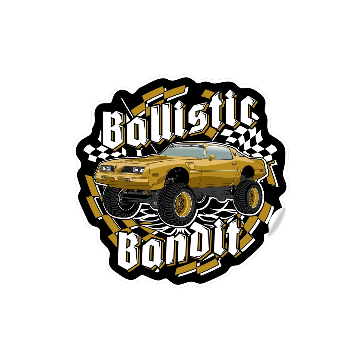 Ballistic Bandit Sticker 1