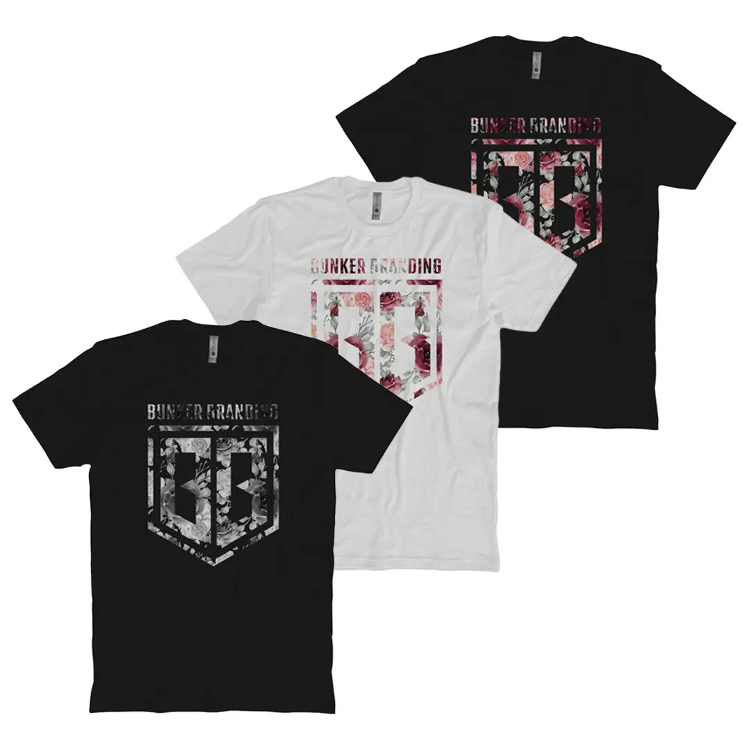 Floral Bunker Logo T-Shirt 1