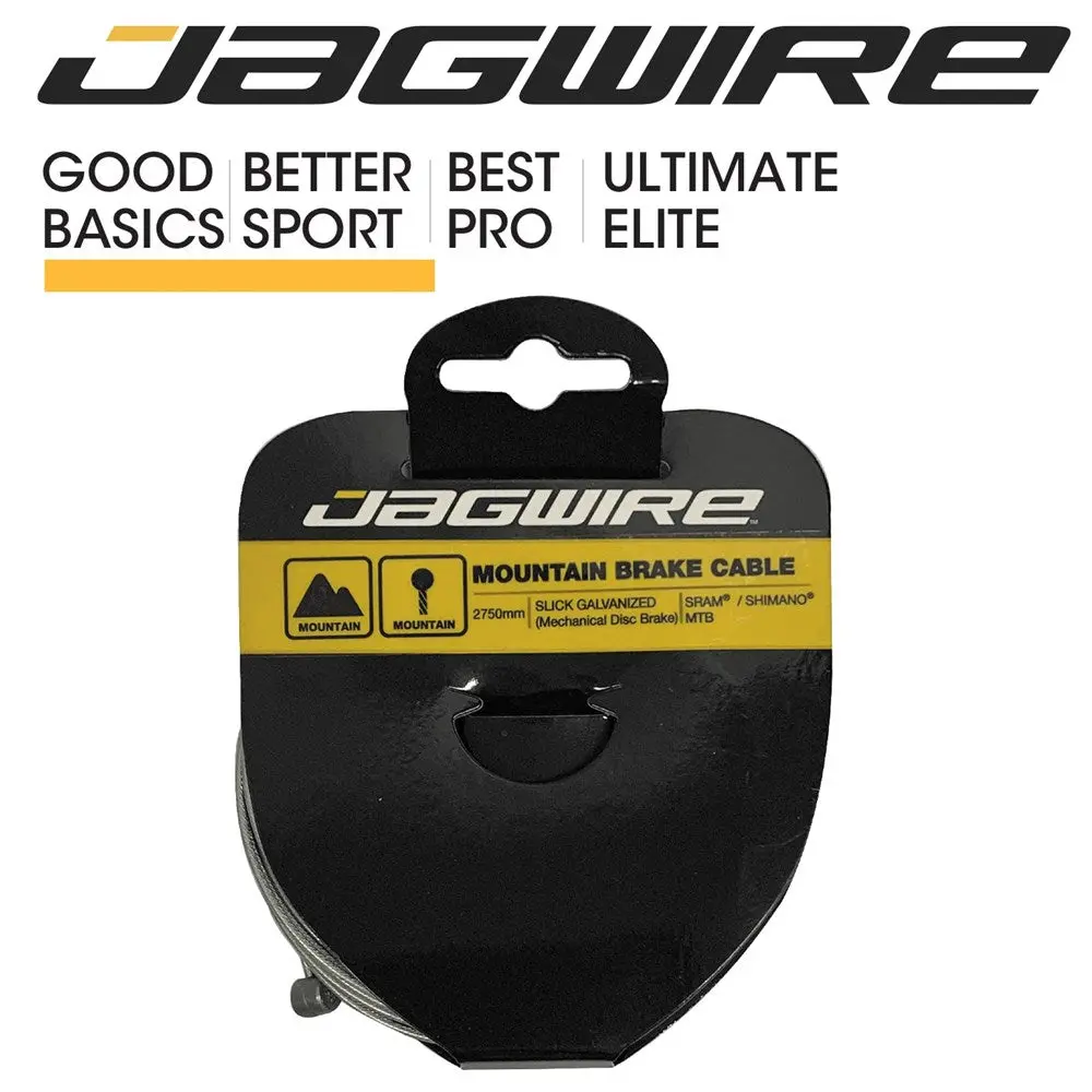 Brake Cable Inner Jagwire Mtb Slick 1.5Mm X 2750Mm 1