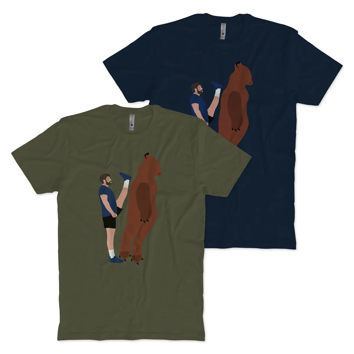 Uncle Dijon Bear Kicker T-Shirt 1
