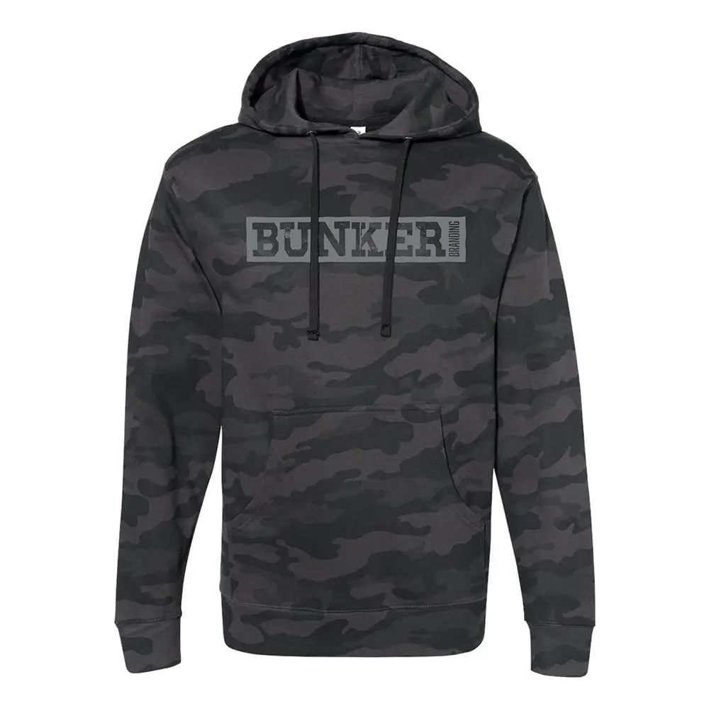 Bunker Black Camo Hoodie 1