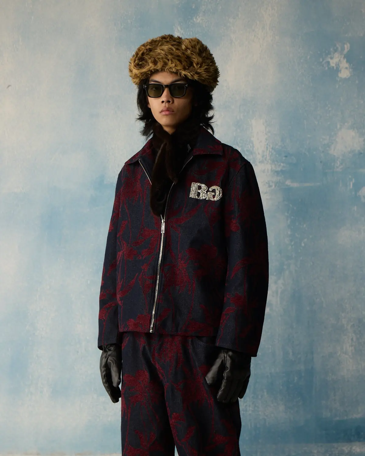 Indigo Bloom Denim Jacket 1