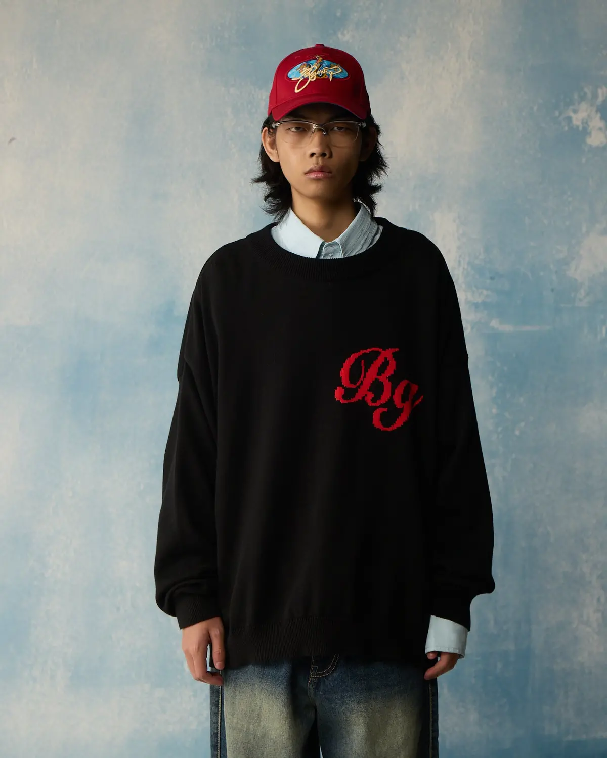Black Script Knit 1