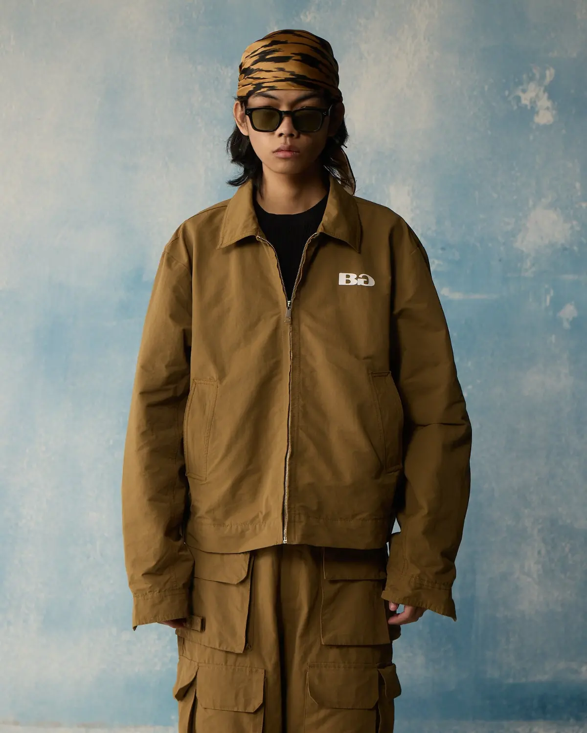 Brown Boxy Utility Jacket 1