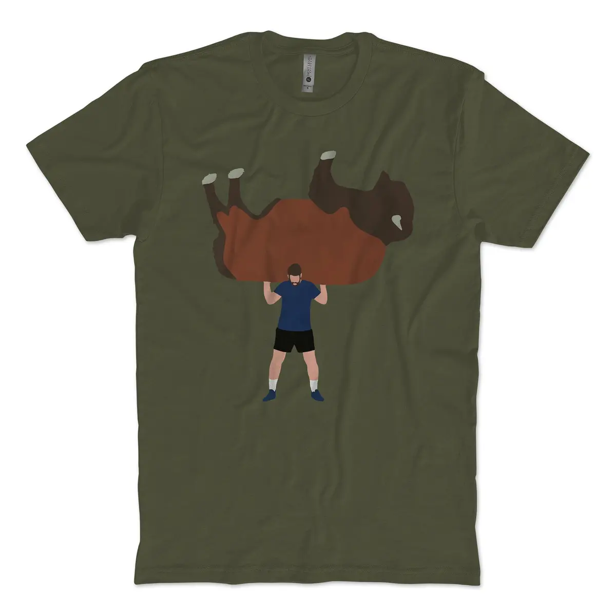 Uncle Dijon Bison Lifter T-Shirt 3