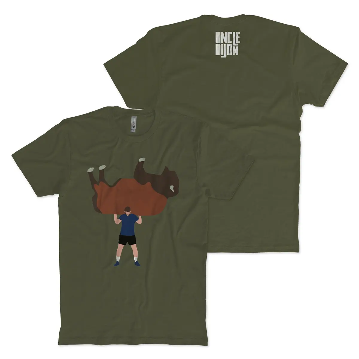 Uncle Dijon Bison Lifter T-Shirt 2