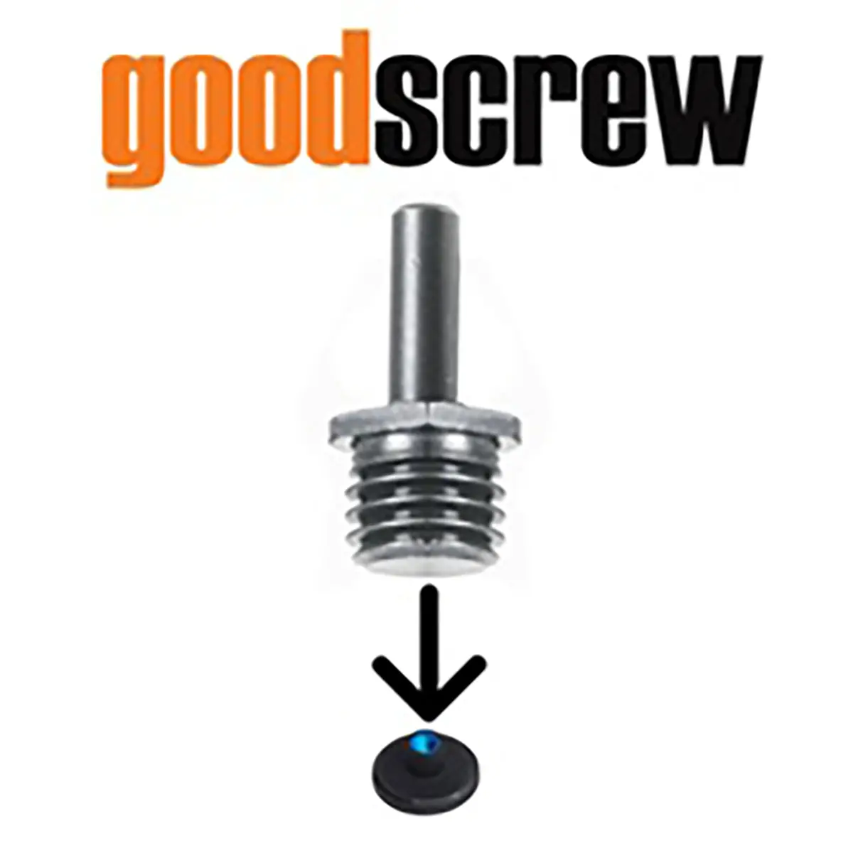 Good Screw Power Drill Adapter For Rotary Backing Plates 1
