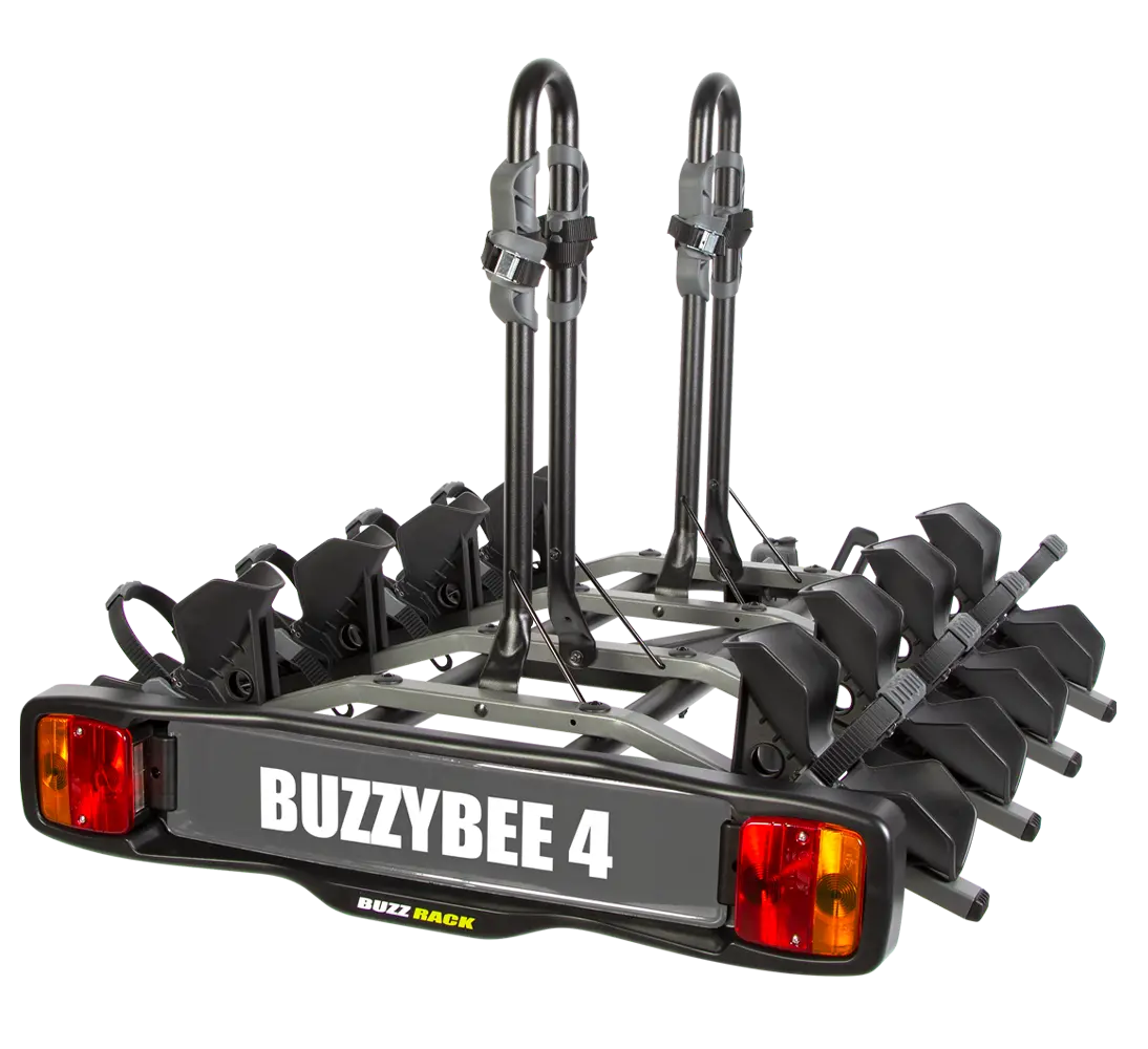 Buzzrack Buzzybee 4T Car Rack (4 Bike) 1