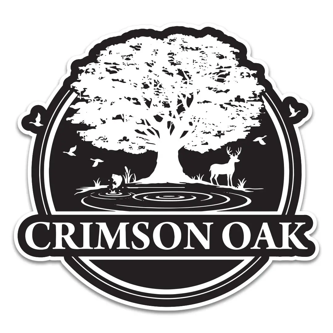 Crimson Oak Sticker 1