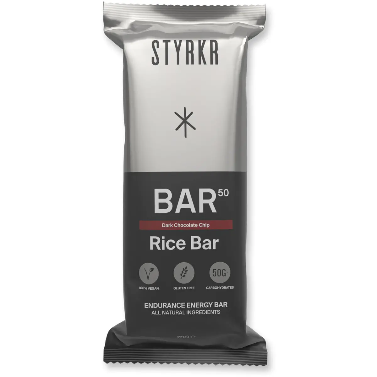 Styrkr Rice Bar 50G Carb Dark Chocolate Chip 1