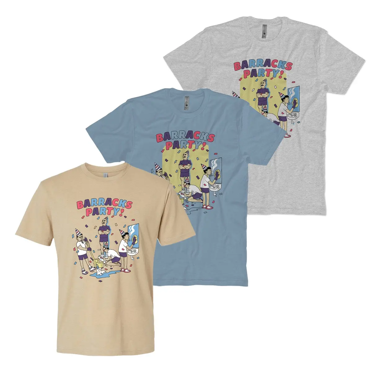 Barracks Party T-Shirt 1