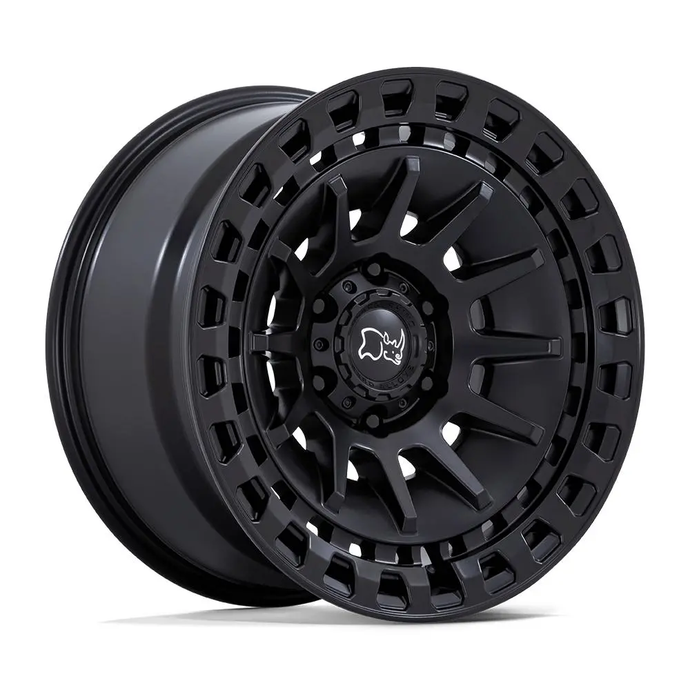 Black Rhino Wheels Barrage Matte Black 1