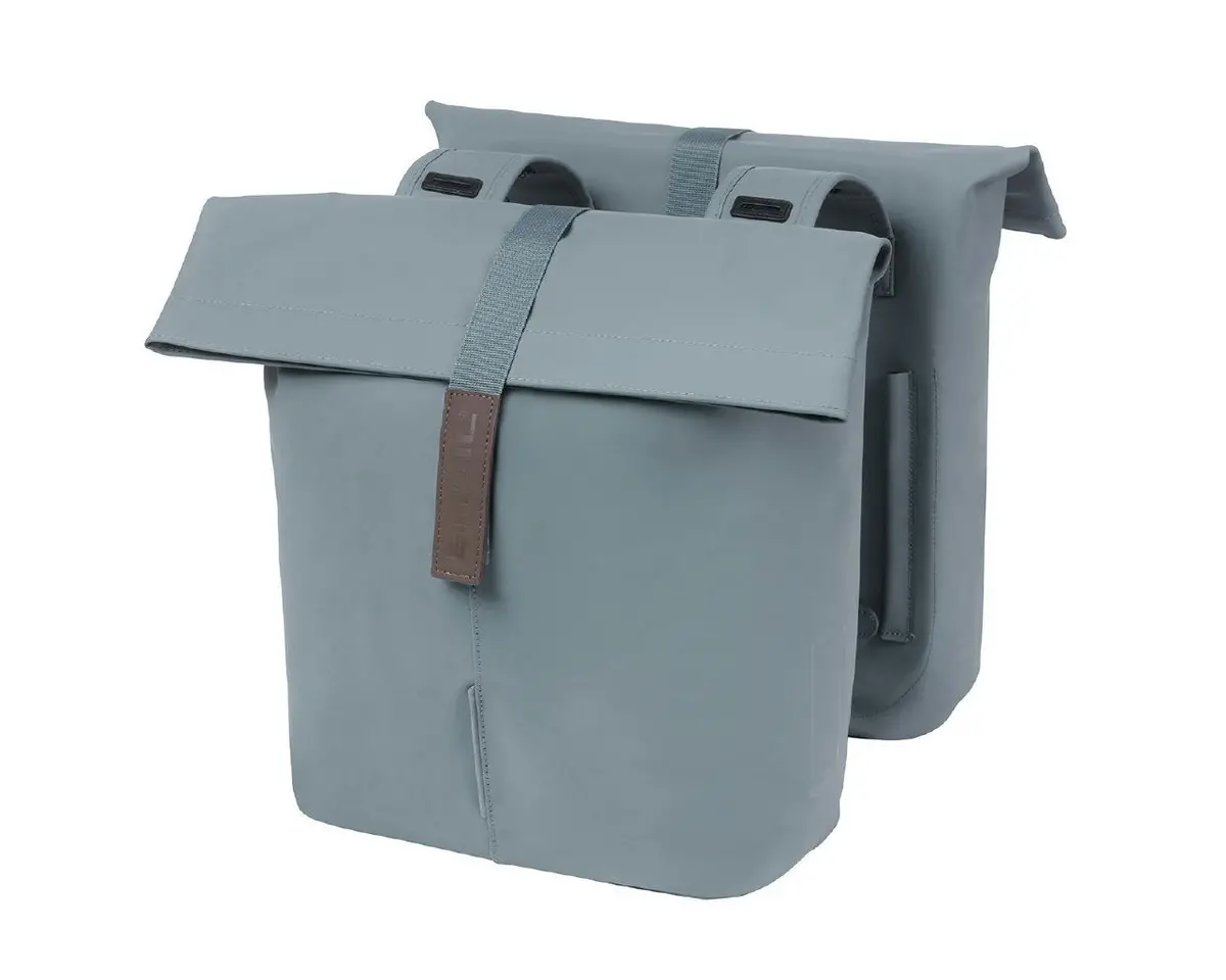 Basil City Double Pannier Bag 28-32L Graphite Blue 1