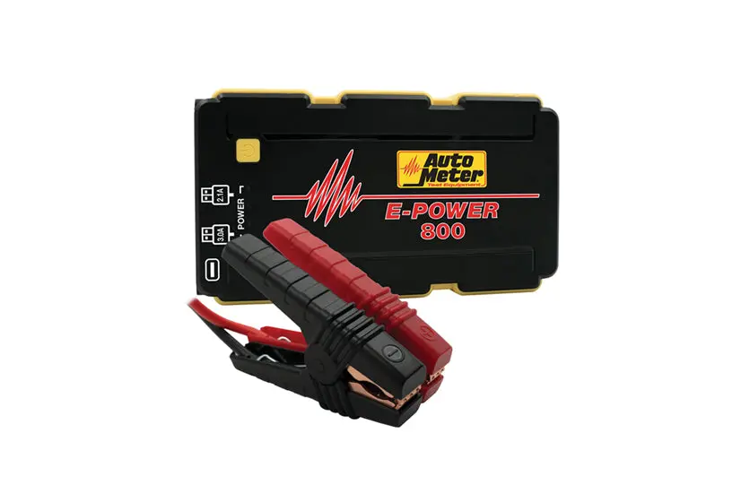 Autometer Jump Starter 12V Emergency Battery Pack 800A 1