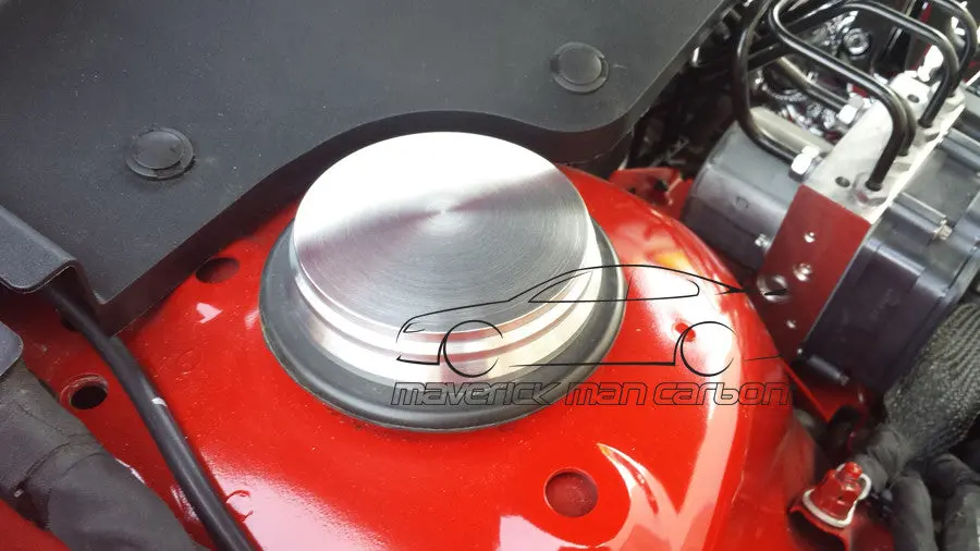 Blemished Billet Strut Cap Covers For The Gto, G8 And Chevy Ss 2