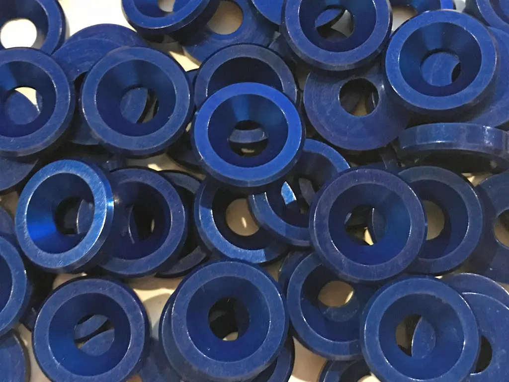 Blemished Billet Blue Washers 1
