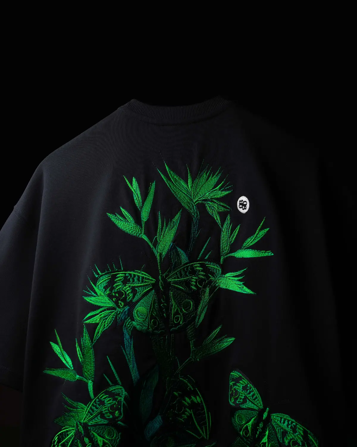 Black Emerald Wings T-Shirt 1