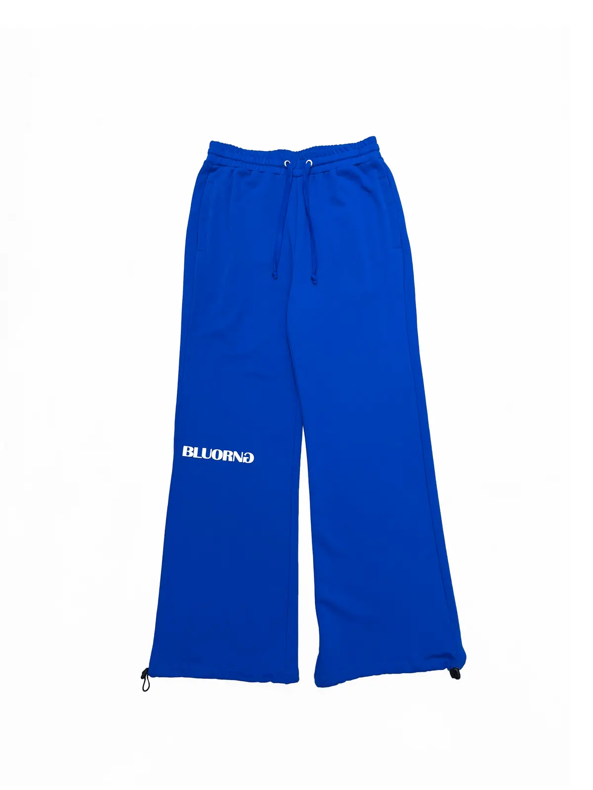 Blue Basic Joggers 1