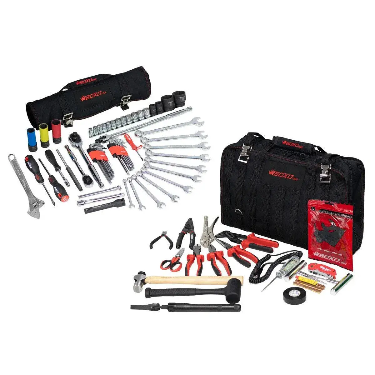 Boxo Off-Road Bag | 80-Piece Off-Road Tool Bag And Tool Roll 1