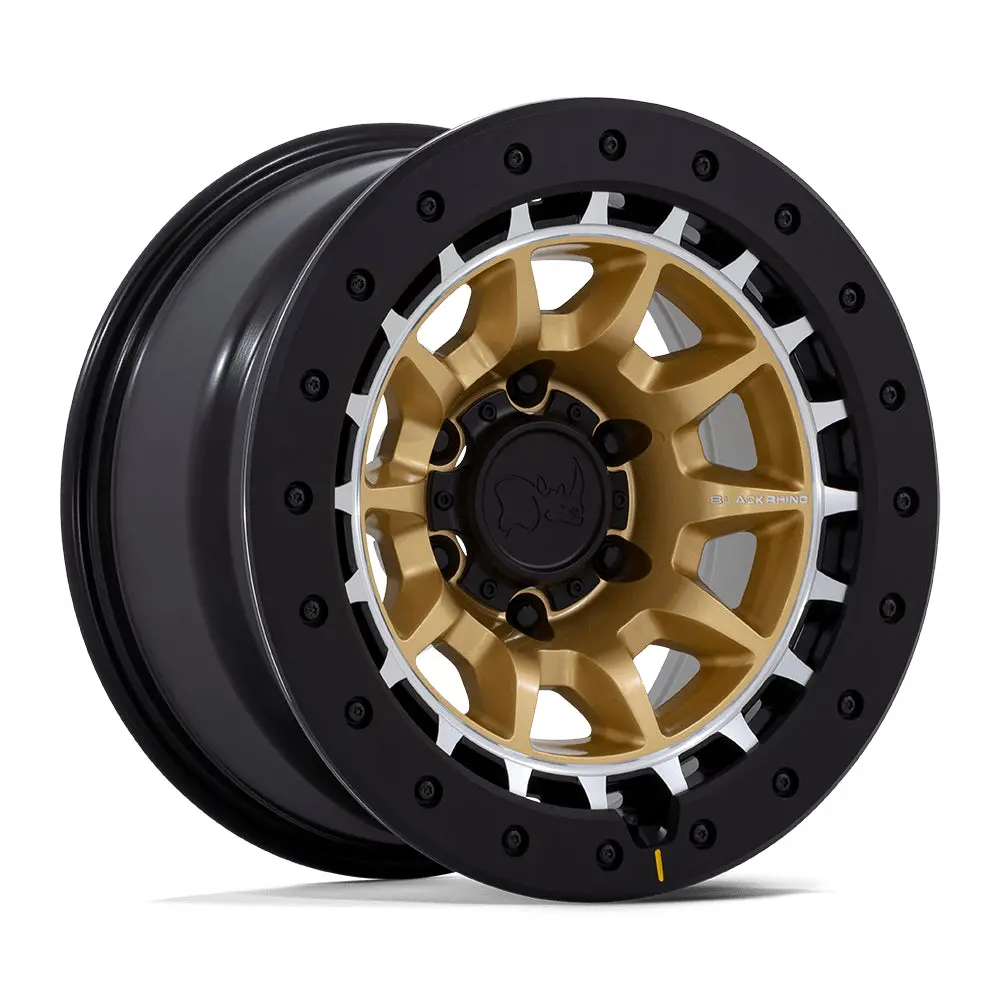 Black Rhino Wheels Br016 Tusk Gold 1