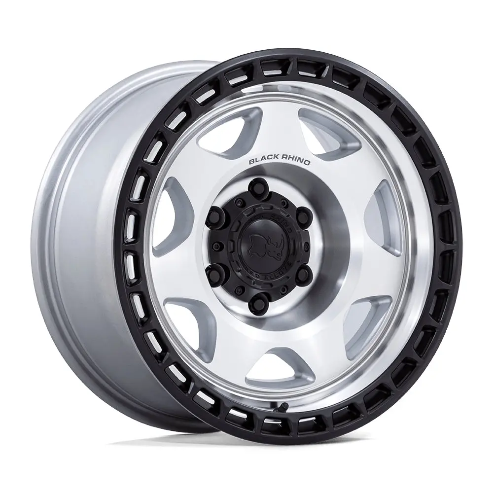 Black Rhino Wheels Br018 Voyager Silver 1