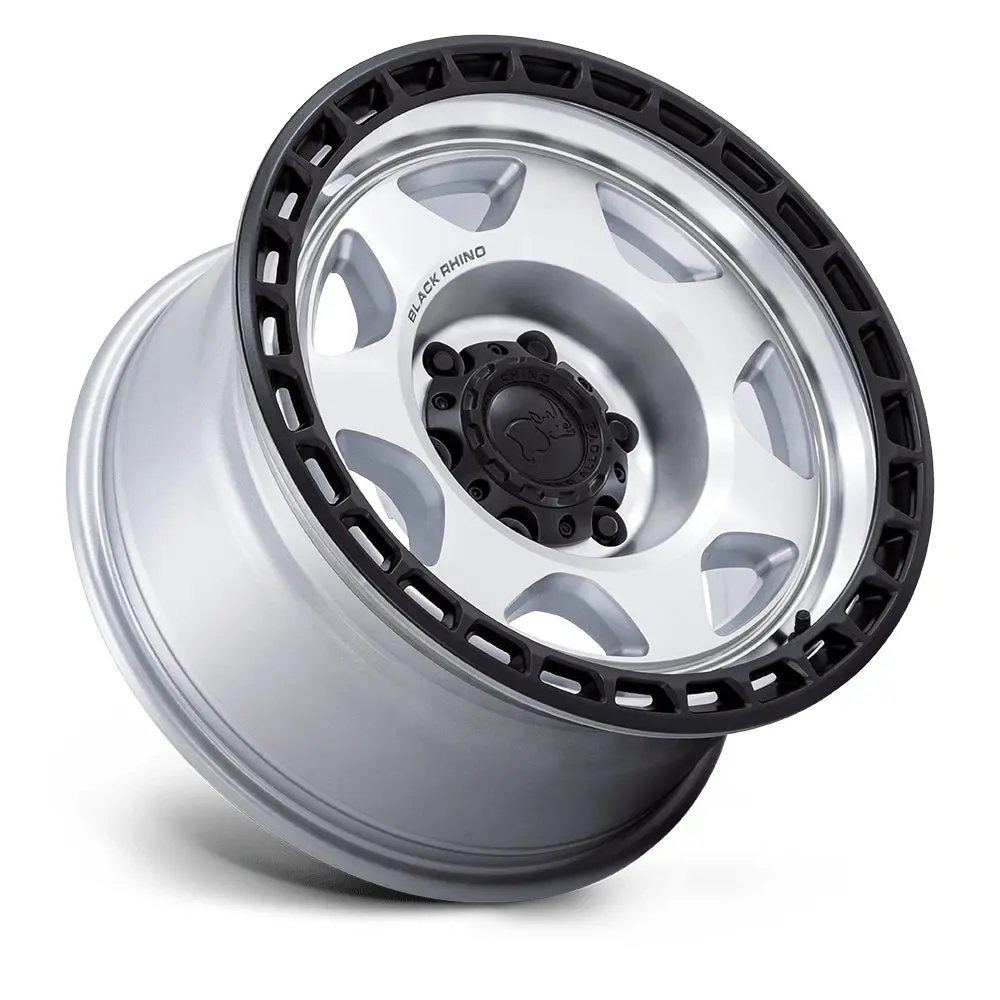 Black Rhino Wheels Br018 Voyager Silver 2