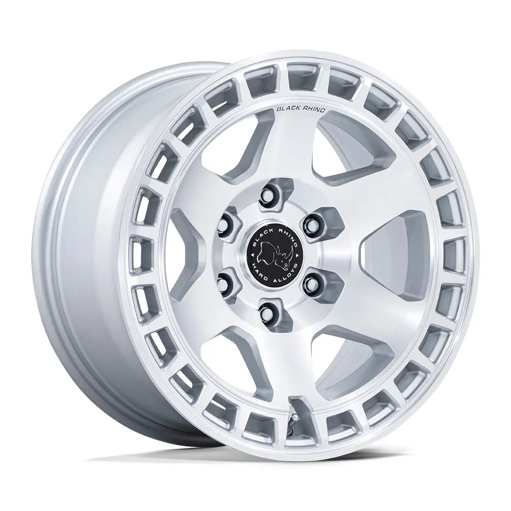 Black Rhino Wheels Br022 Bahari Silver 1