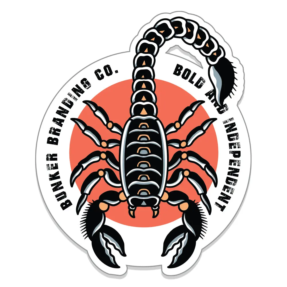 Bunker Scorpion Sticker 1