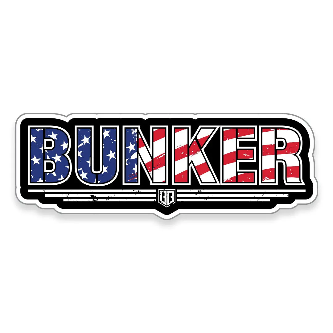 Bunker Usa Sticker 1