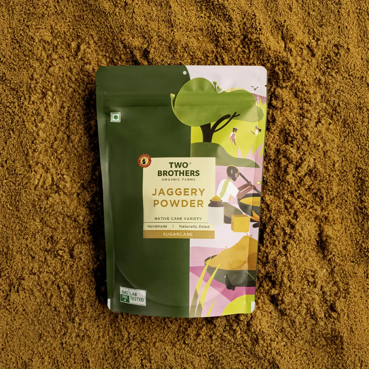 Sugarcane Jaggery, Crushed Granular - 2Kg 1