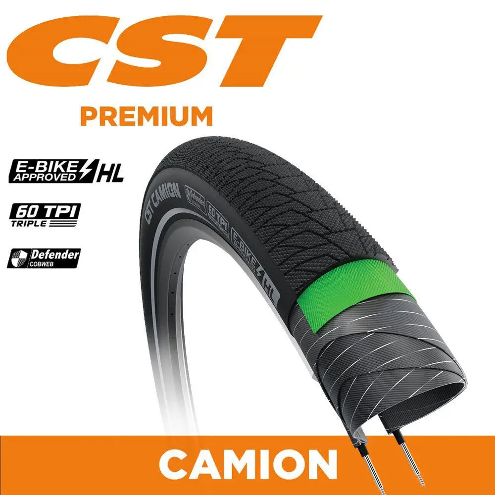 Tyre 27.5 X 2.00 Cst Camion Wirebead Reflective E-Cargo 60Tpi 1