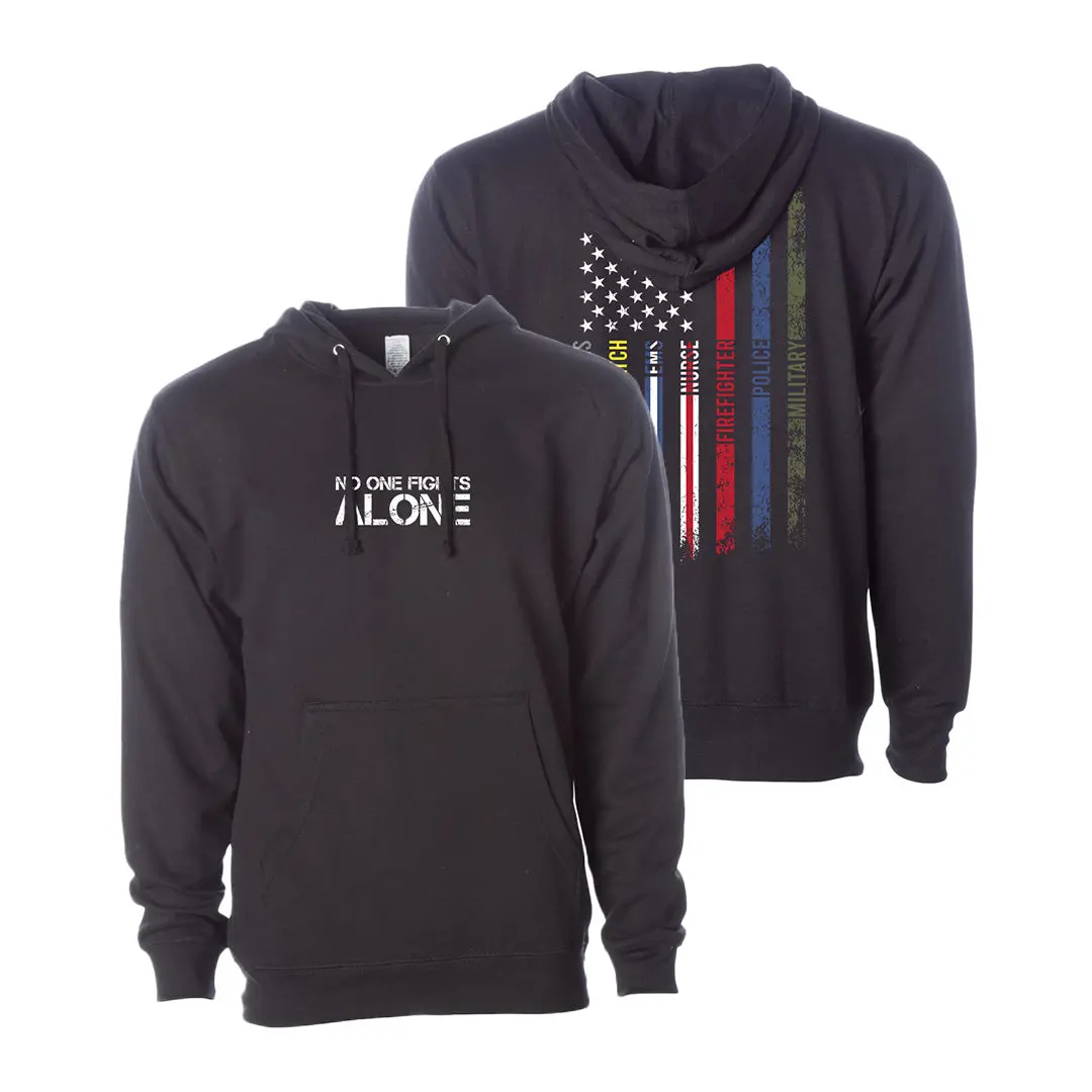 No One Fights Alone Hoodie 1