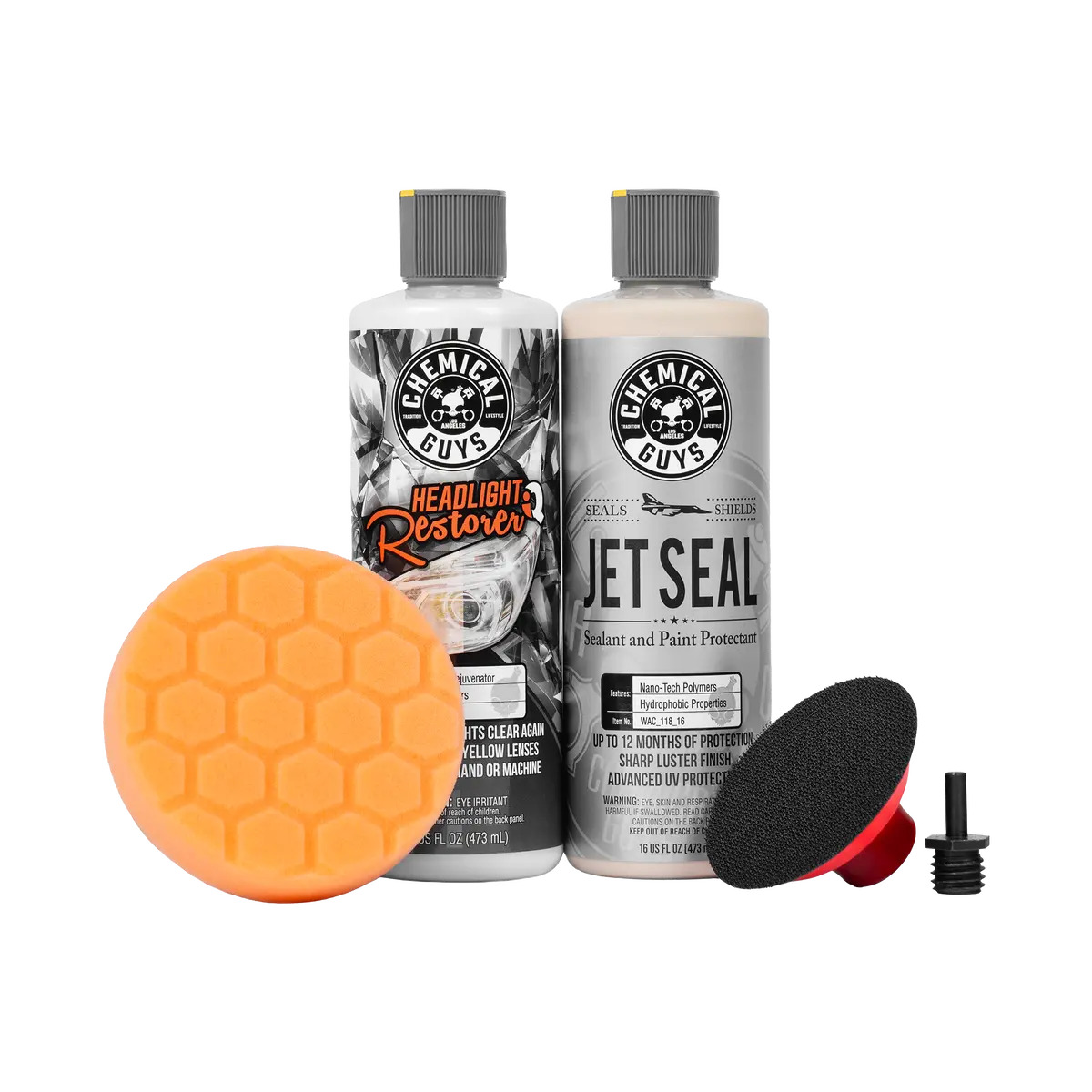 Headlight Restore & Protection Kit 1