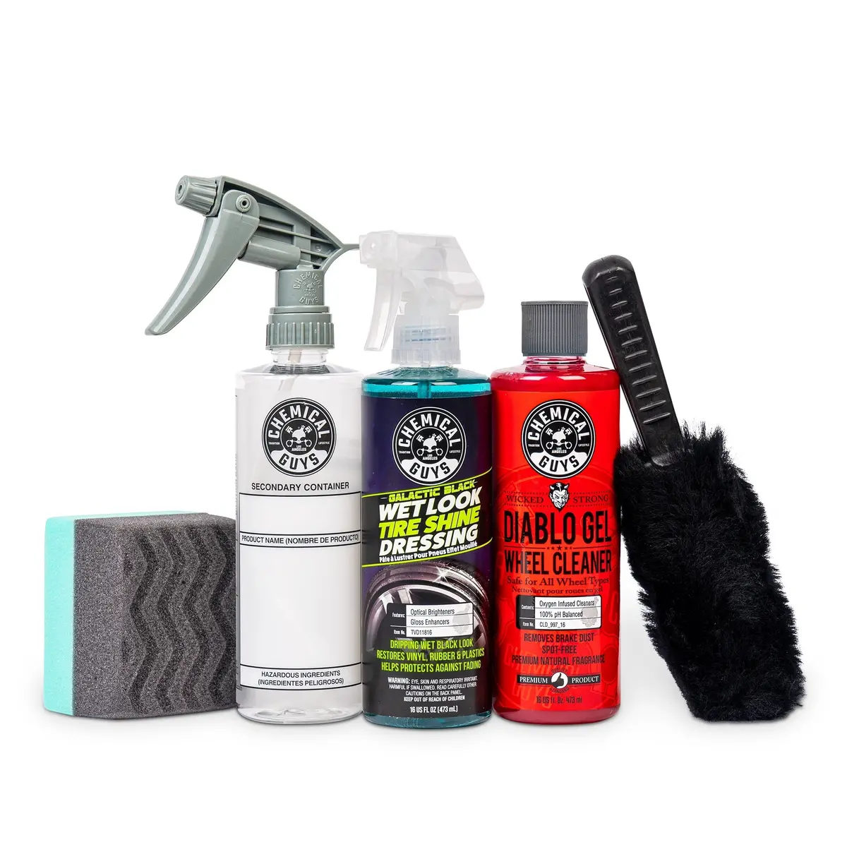 The Galactic Infused Foam & Shine Tire Kit 1