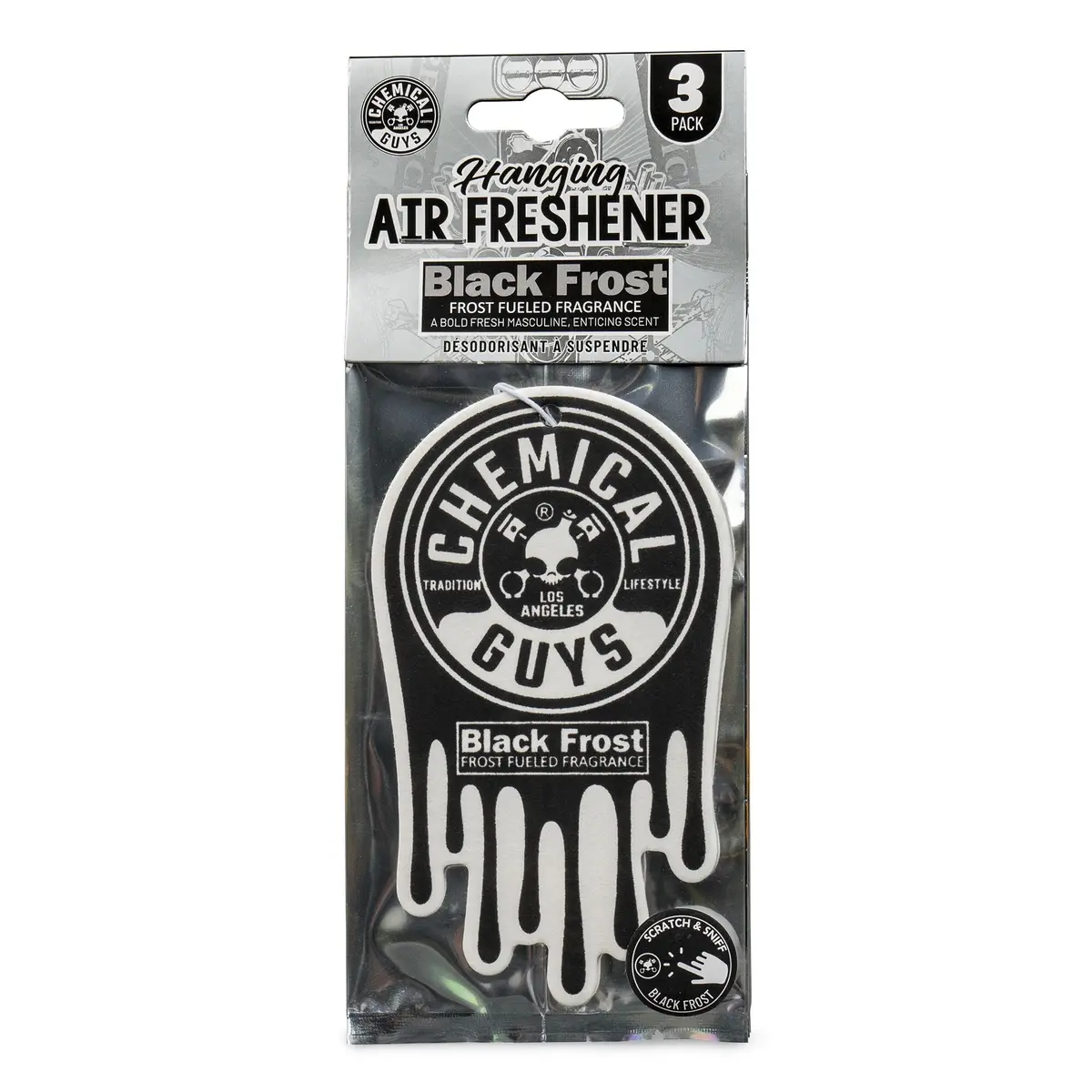 Black Frost Hanging Air Freshener Pack 1