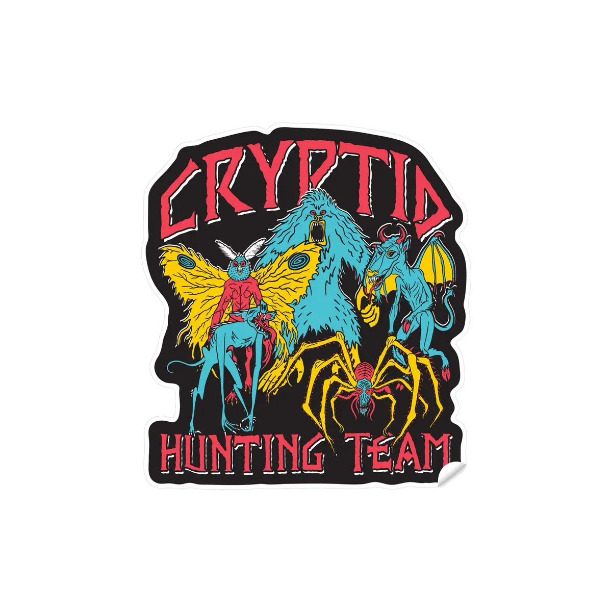 Cryptid Hunting Team Sticker 1