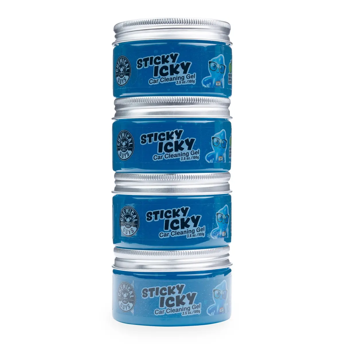 Sticky Icky Car Cleaning Gel 4-Pack 1
