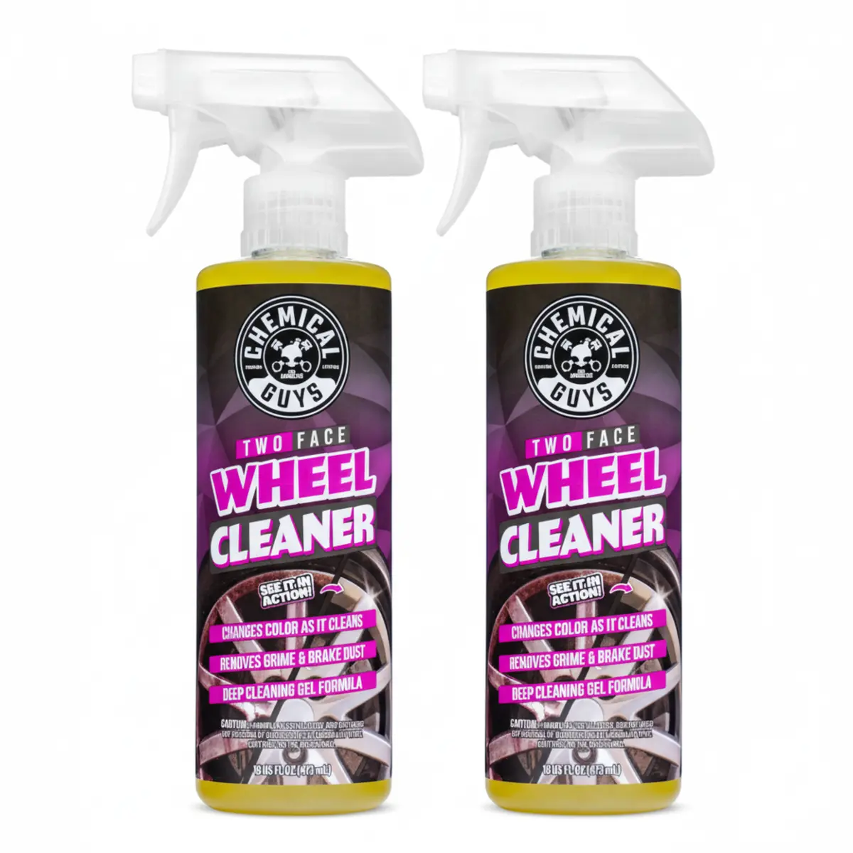 Two Face Color Changing Wheel Cleaner (2-Pack) 1