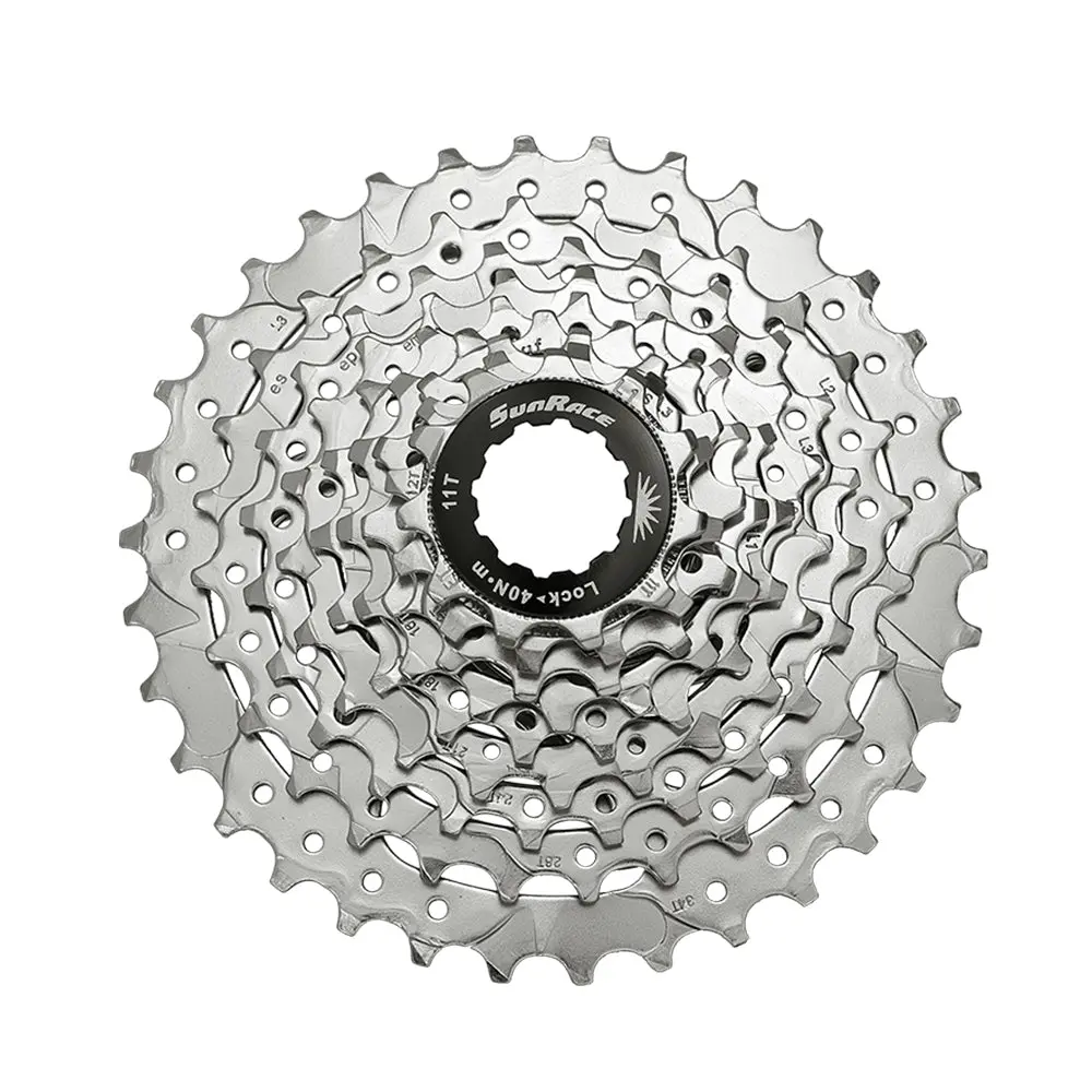 Cassette 8 Speed Sunrace M60 11-34T Silver 1