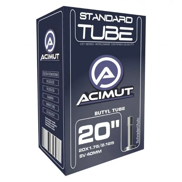 Tube 20 X 1.90-2.125 Cst Acimut Schrader Valve 40Mm 1