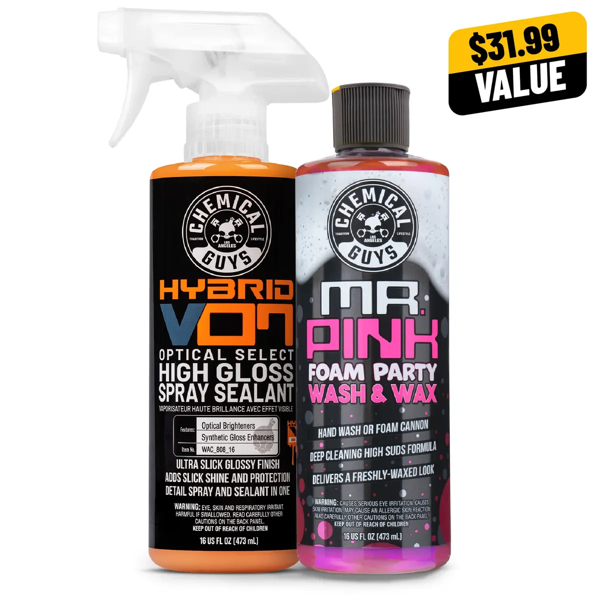 Mr. Pink Foam Party Express Wash & Detail Bundle 1