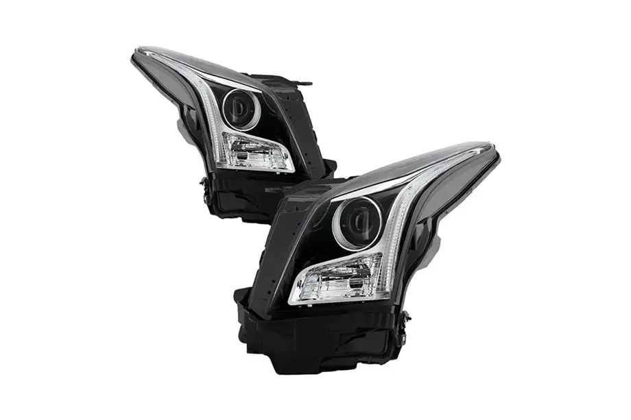Cadillac Ats  Headlight With Led Drl / Signal 1