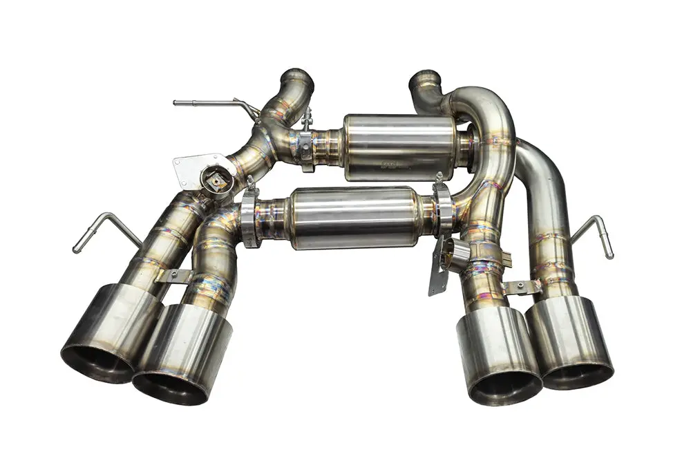 Cadillac Ats-V Cpd Valveless 3 Inch Catback Exhaust W/ Lightweight Race Mufflers 2
