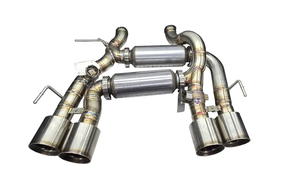 Cadillac Ats-V Cpd Valveless 3 Inch Catback Exhaust W/ Lightweight Race Mufflers 1