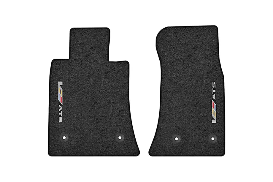 Cadillac Ats-V Floor Mat With Embroidered "Ats-V" Logo 1
