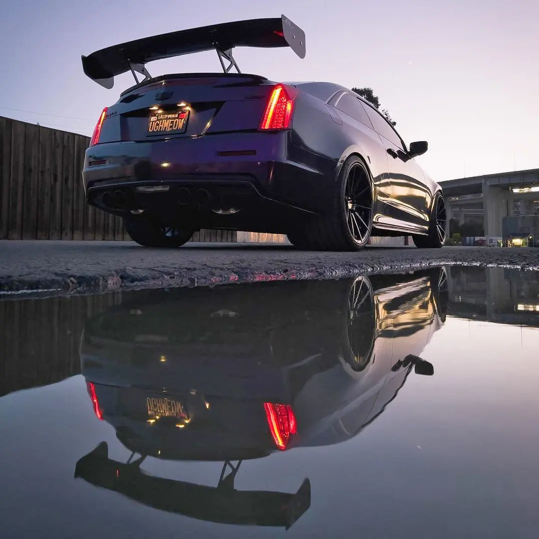 Cadillac Ats-V Gtc-300 Carbon Fiber Wing 1