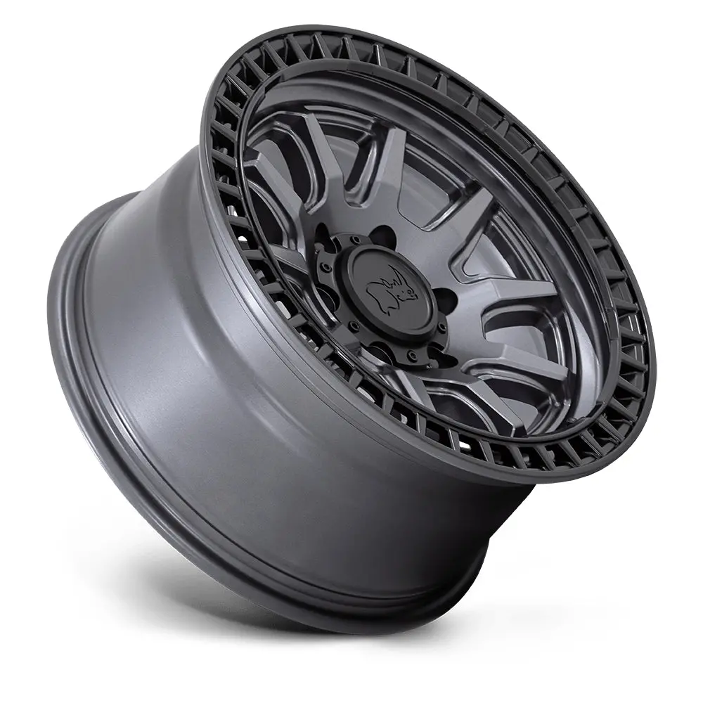Black Rhino Wheels Calico Gunmetal Black Lip 2